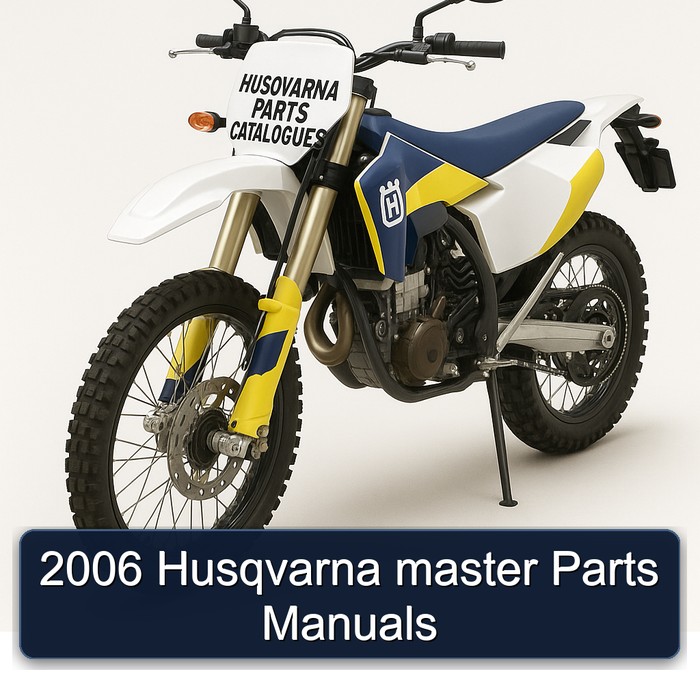 2006 Husqvarna master Parts Manuals 