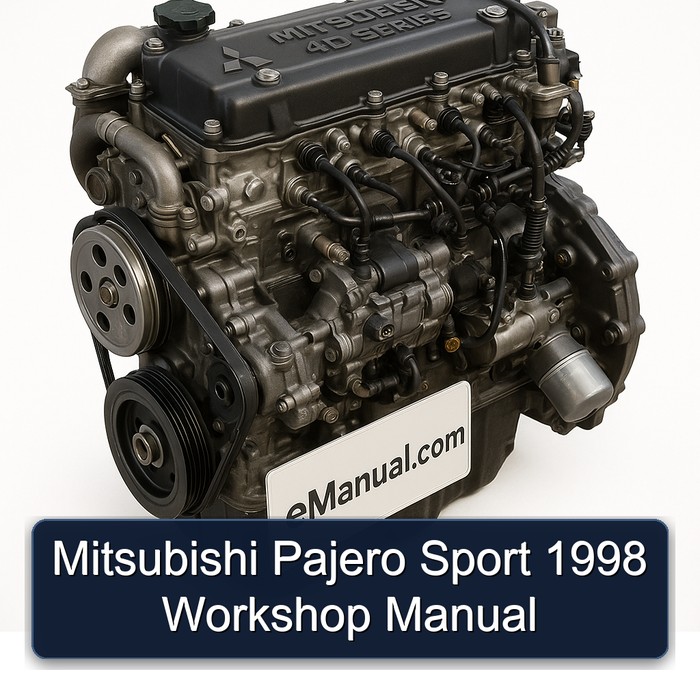 Mitsubishi Pajero Sport 1998 Workshop Manual