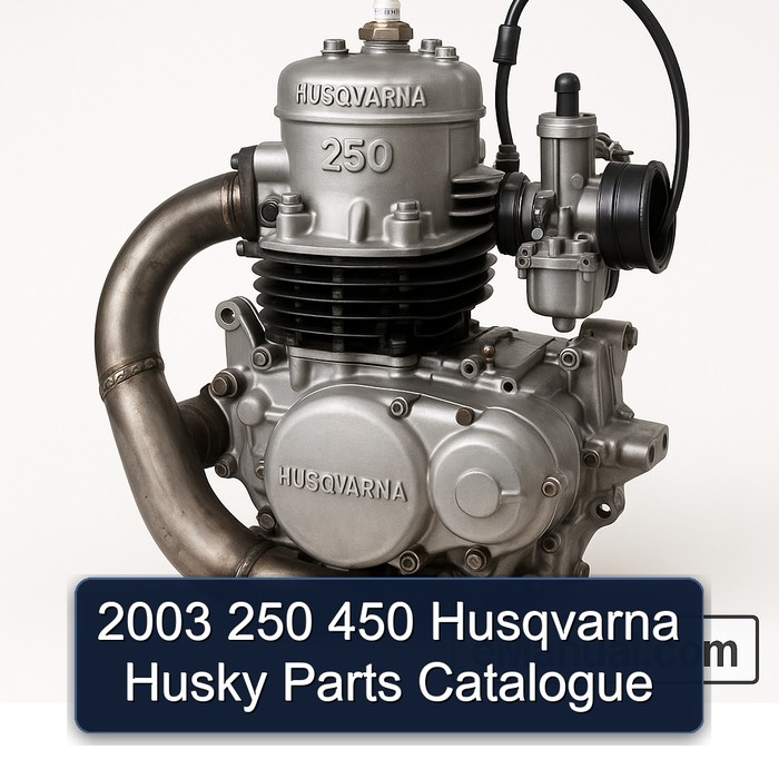 Husqvarna Husky Teilekatalog 2003 250 450