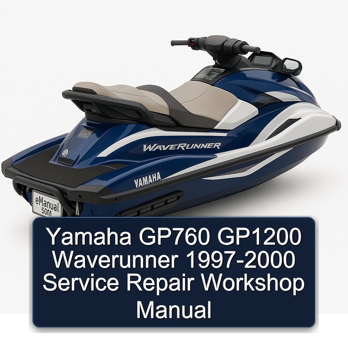 Yamaha GP760 GP1200 Waverunner 1997-2000 Service Repair Workshop Manual