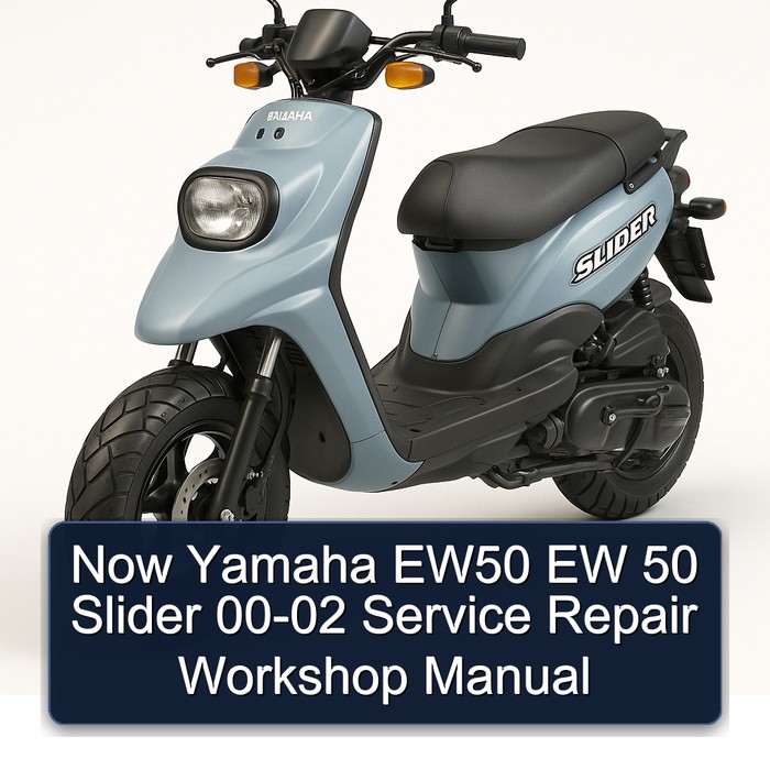 Now Yamaha EW50 EW 50 Slider 00-02 Service Repair Workshop Manual