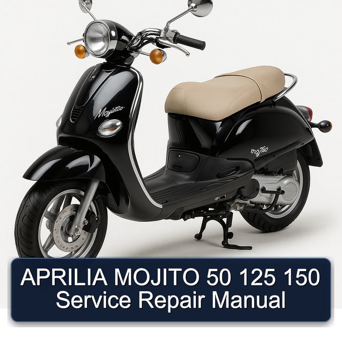 APRILIA MOJITO 50 125 150 Manual de servicio y reparación