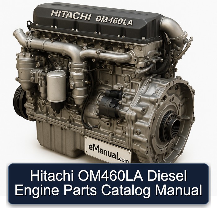Hitachi OM460LA Diesel Engine Parts Catalog Manual