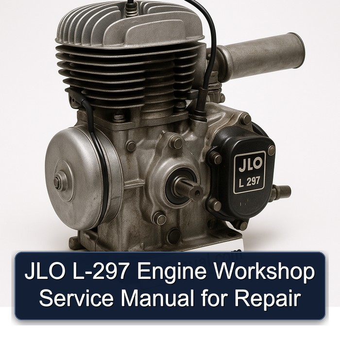 Manual de Servicio del Taller de Motores JLO L-297 para Reparación