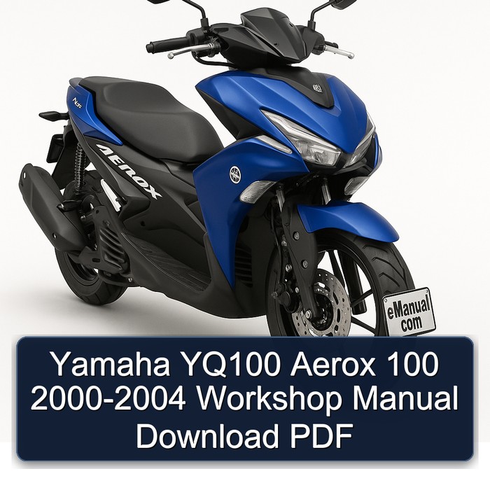 Yamaha YQ100 Aerox 100 2000-2004 Workshop Manual Download PDF