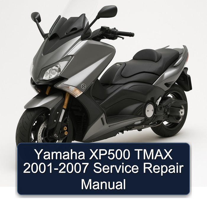 Yamaha XP500 TMAX 2001-2007 Manual de servicio y reparación