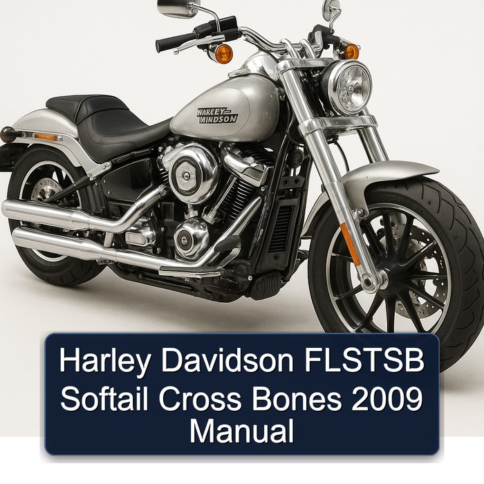 Harley Davidson FLSTSB Softail Cross Bones 2009 Manual