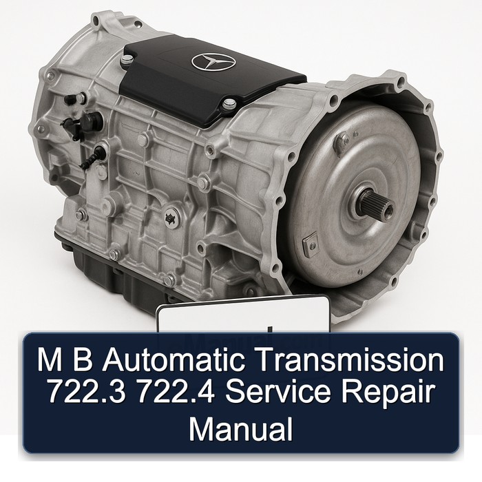 M B Automatic Transmission 722.3 722.4 Service Repair Manual 