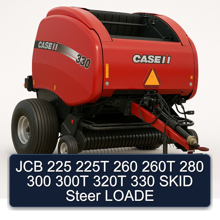 Cargadoras de Ruedas JCB 225, 225T, 260, 260T, 280, 300, 300T, 320T, 330 y Mini Cargadoras