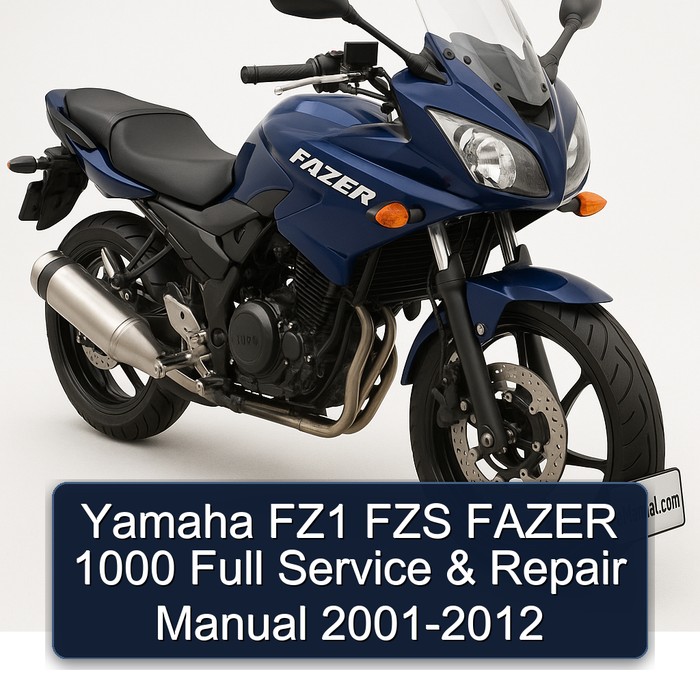 Yamaha FZ1 FZS FAZER 1000 Full Manual de servicio y reparación 2001-2012