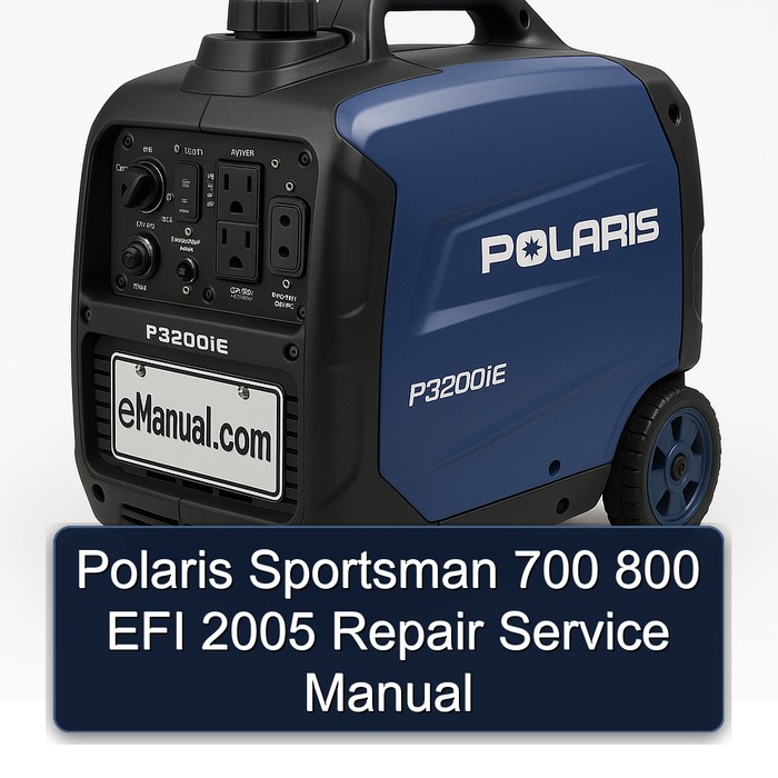 Polaris Sportsman 700 800 EFI 2005 Repair Service Manual