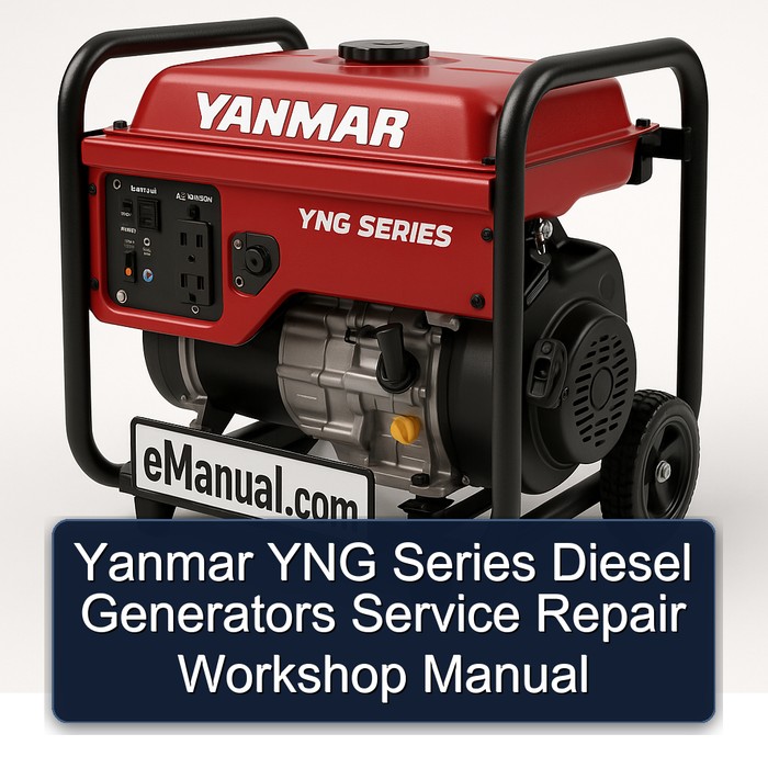 Yanmar YNG Series Diesel Generators Service Repair Workshop Manual