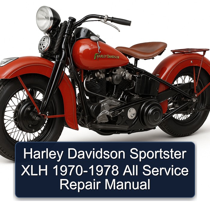 Harley Davidson Sportster XLH 1970-1978 All Service Repair Manual