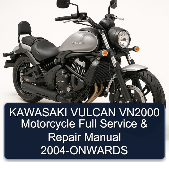 KAWASAKI VULCAN VN2000 Motorcycle Full Service & Repair Manual 2004-ONWARDS