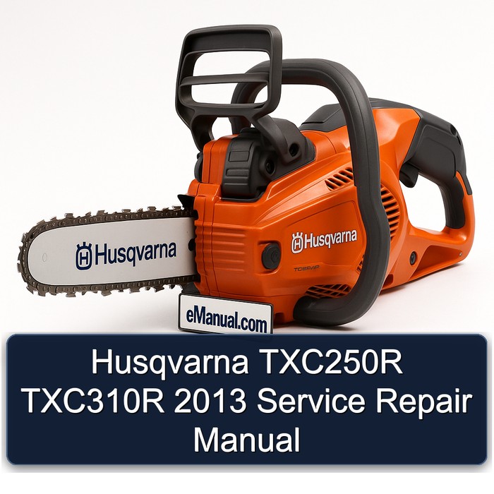 Husqvarna TXC250R TXC310R 2013 Manual de servicio y reparación