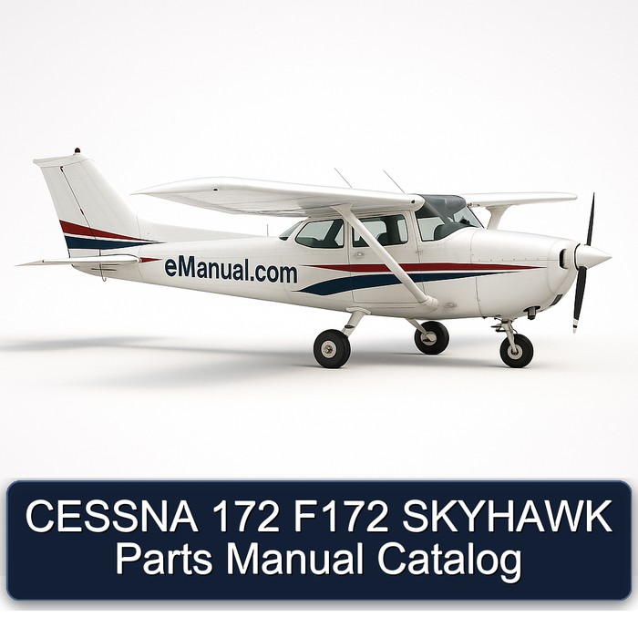 CESSNA 172 F172 SKYHAWK Parts Manual Catalog