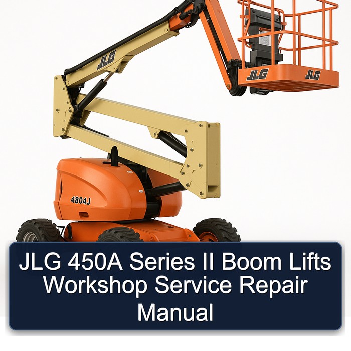 JLG 450A Serie II Gelenkteleskop-Arbeitsbühne Werkstatt-Service-Handbuch