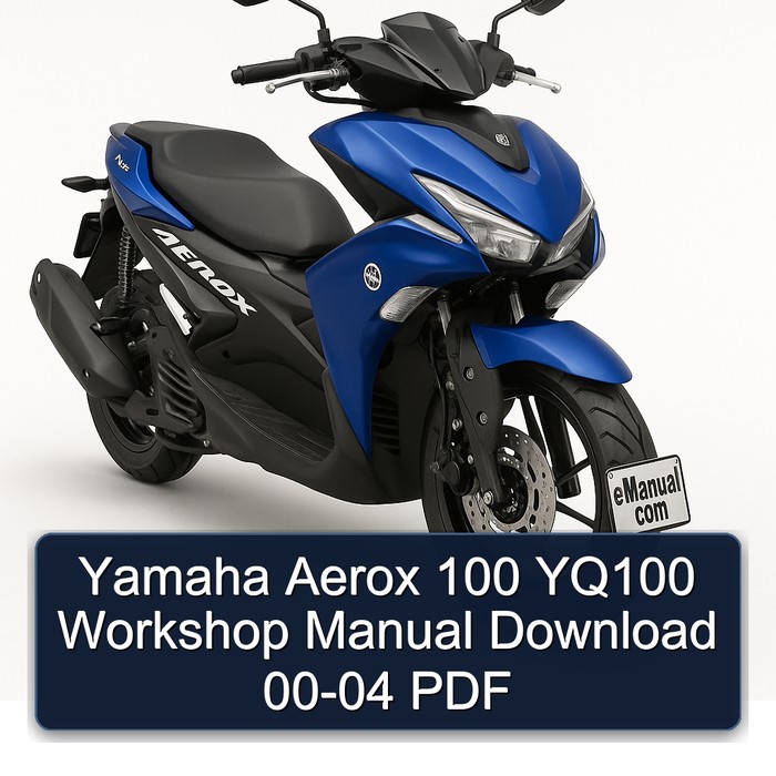 Yamaha Aerox 100 YQ100 Workshop Manual Download 00-04 PDF