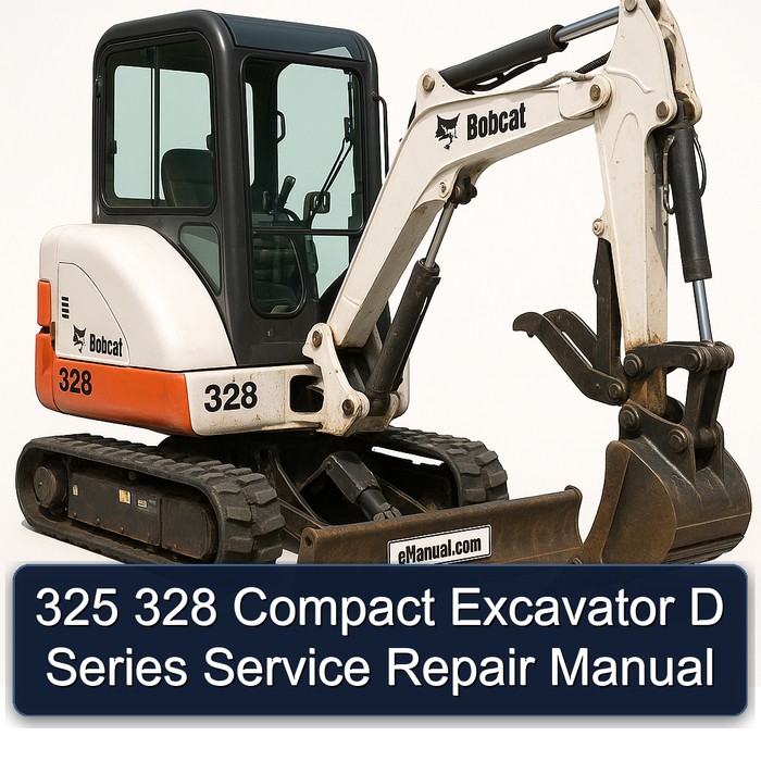 325 328 Compact Excavator D Series Service Repair Manual