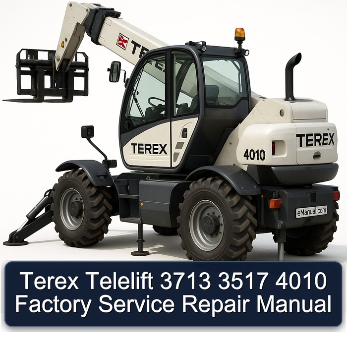 Terex Telelift 3713/3517/4010 Werkstatthandbuch