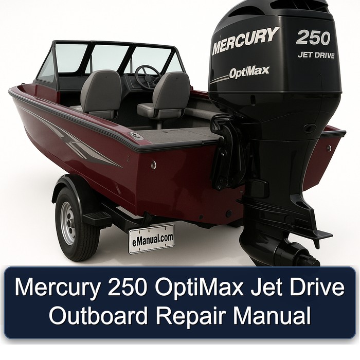 Mercury 250 Optimax Jet Drive Outboard Workshop Service Repair Manual PDF Download
