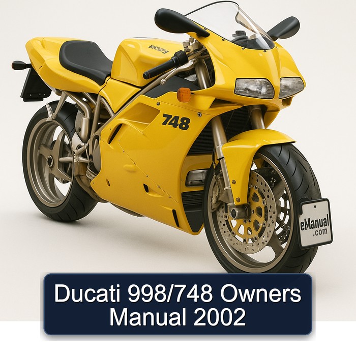 Ducati 998/748 Owners Manual 2002