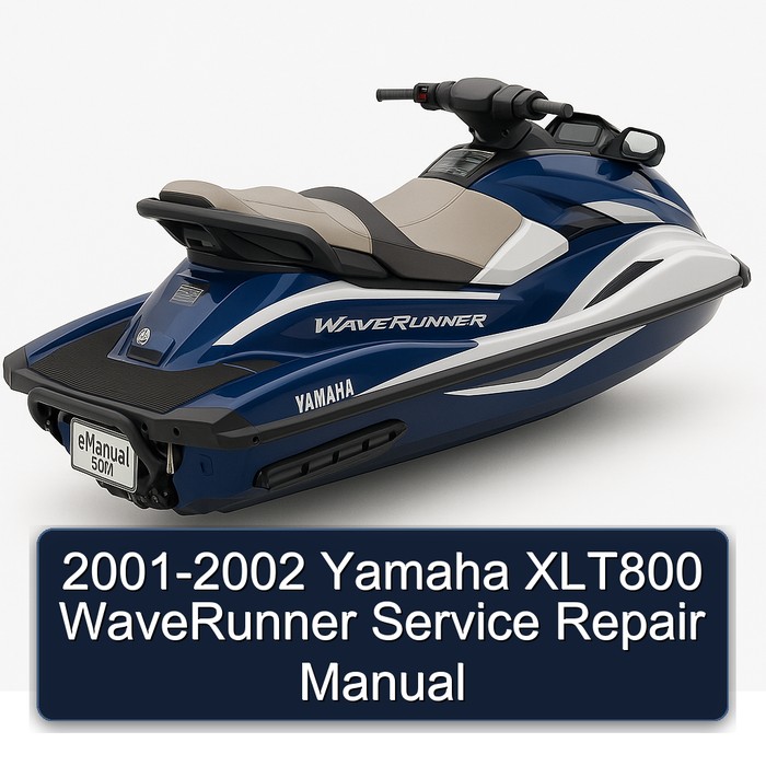 2001-2002 Yamaha XLT800 WaveRunner Service Repair Manual