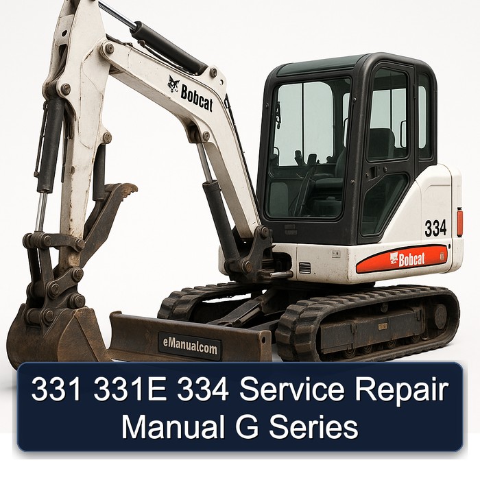 331 331E 334 Service Repair Manual G Series