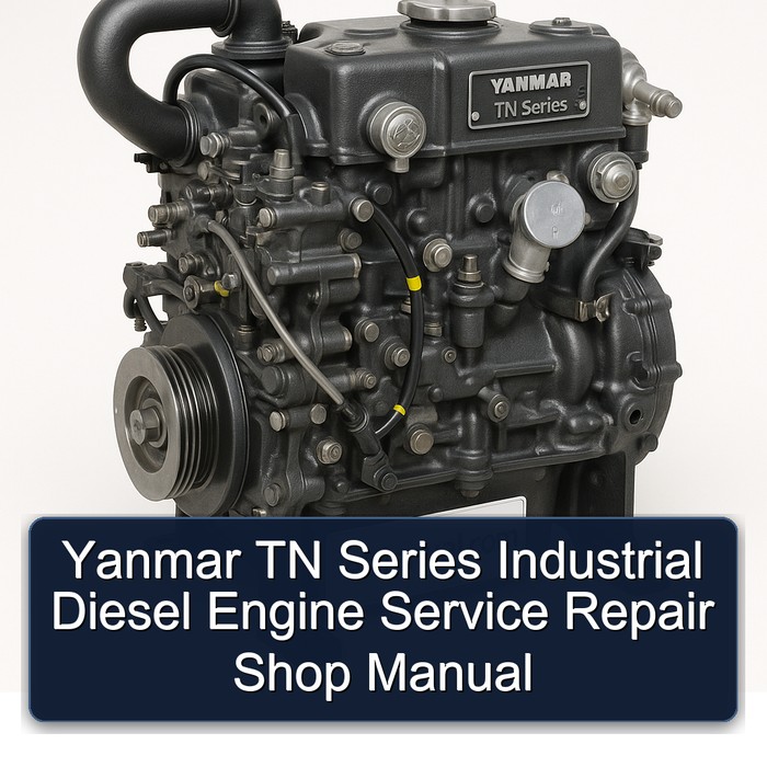 Manual de Servicio y Reparación del Motor Diesel Industrial Yanmar Serie TN