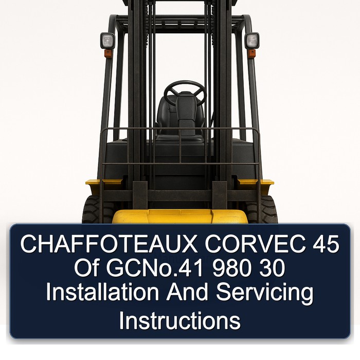 Chaffoteaux Corvec 45 of GCNo.41 980 30 Installation and Servicing Instructions PDF Download