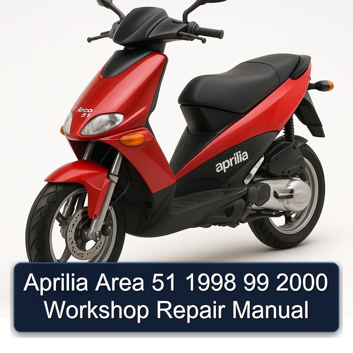 Aprilia Area 51 1998 99 2000 Workshop Repair Manual