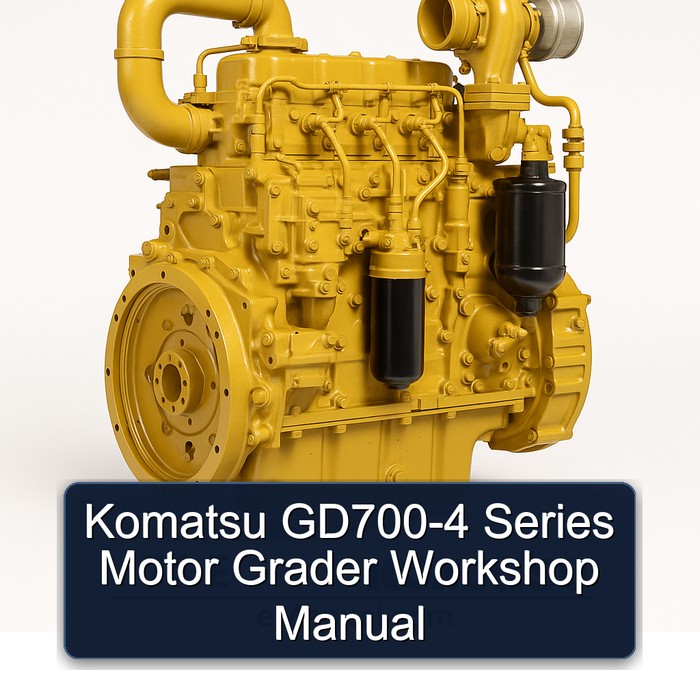Manual de Taller - Motoniveladora Komatsu GD700-4 Serie