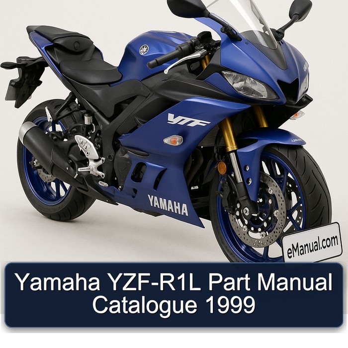 Yamaha YZF-R1L Part Manual Catalogue 1999 