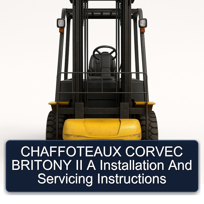 CHAFFOTEAUX CORVEC BRITONY II A Installation And Servicing Instructions