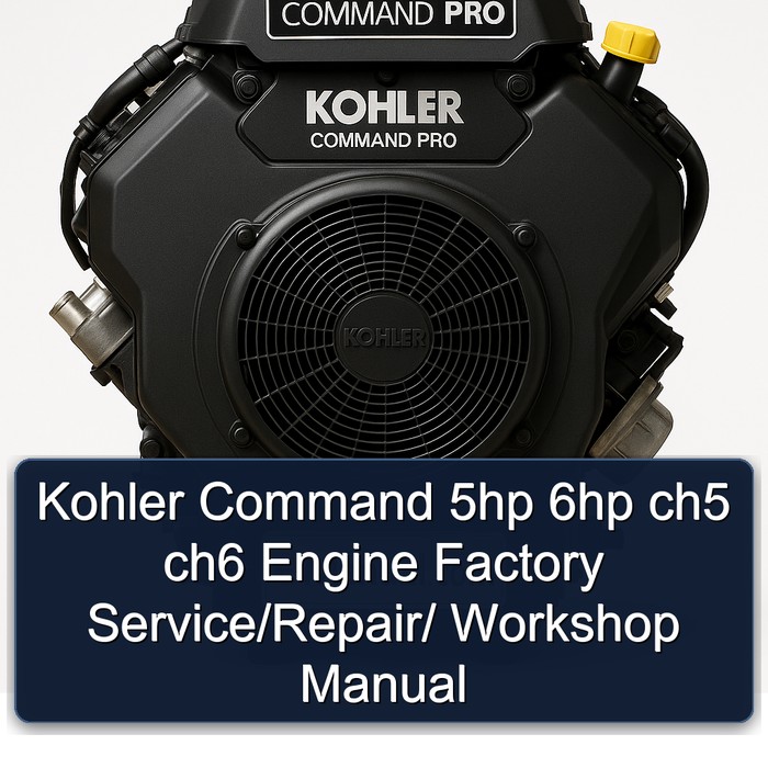 Kohler Command 5hp 6hp ch5 ch6 Engine Factory Service/Repair/ Workshop Manual