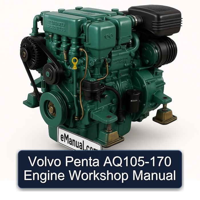 Volvo Penta AQ105-170 Engine Workshop Manual 