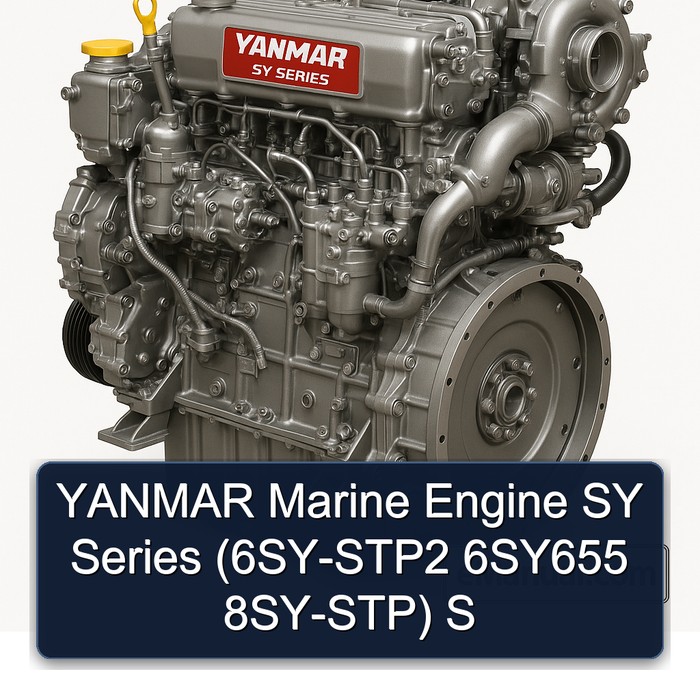 Motores Marinos YANMAR Serie SY (6SY-STP2 6SY655 8SY-STP) S