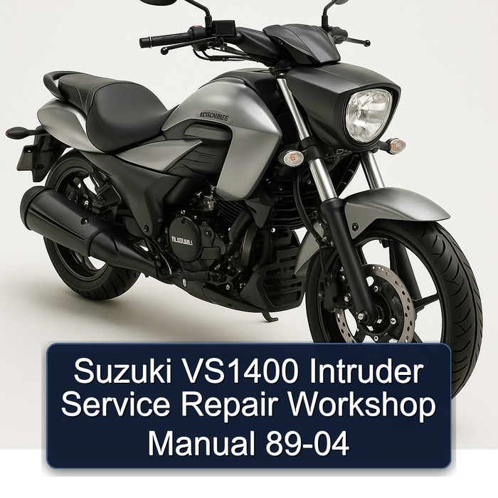 Suzuki VS1400 Intruder Service Repair Workshop Manual 89-04