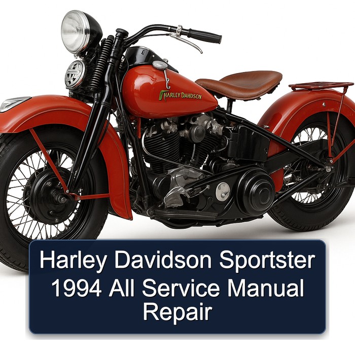 Harley Davidson Sportster 1994 All Service Manual Repair