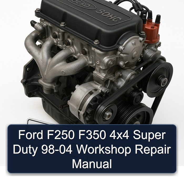 Ford F250 F350 4x4 Super Duty 98-04 Workshop Repair Manual