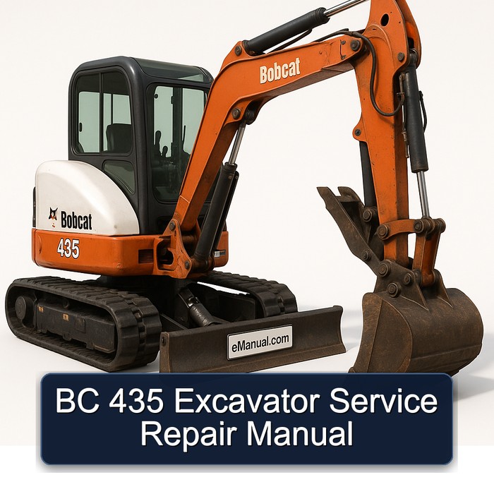 BC 435 Excavator Service Repair Manual