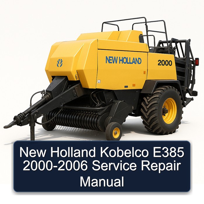 New Holland Kobelco E385 Service- und Reparaturhandbuch (2000-2006)