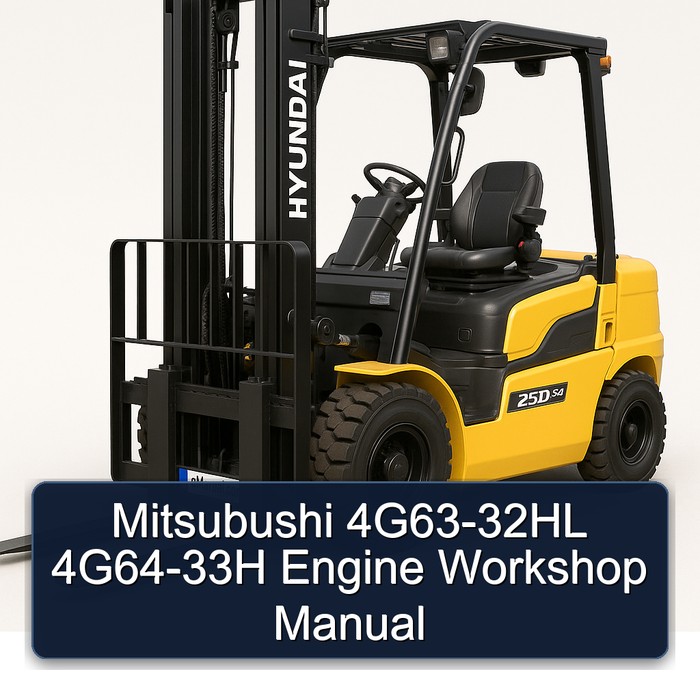 Manual de Taller para Motores Mitsubishi 4G63-32HL y 4G64-33H