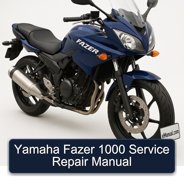 Yamaha Fazer 1000 Manual de servicio y reparación