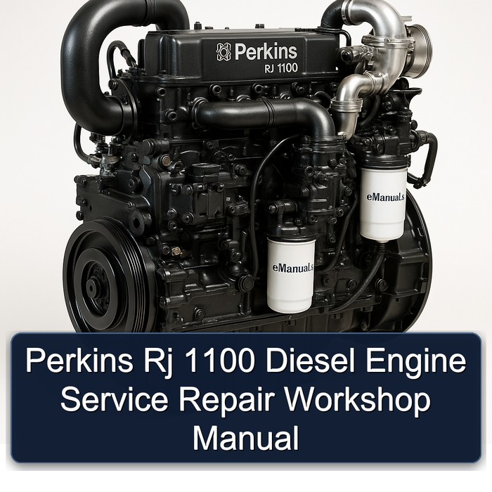 Manual de Reparación y Servicio del Motor Diésel Perkins RJ 1100