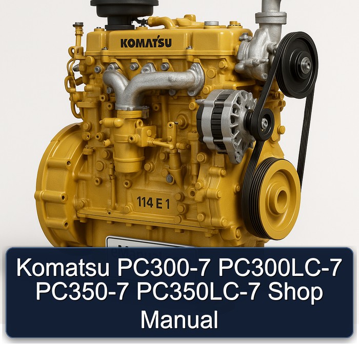 Manual de Servicio Komatsu PC300-7, PC300LC-7, PC350-7, PC350LC-7