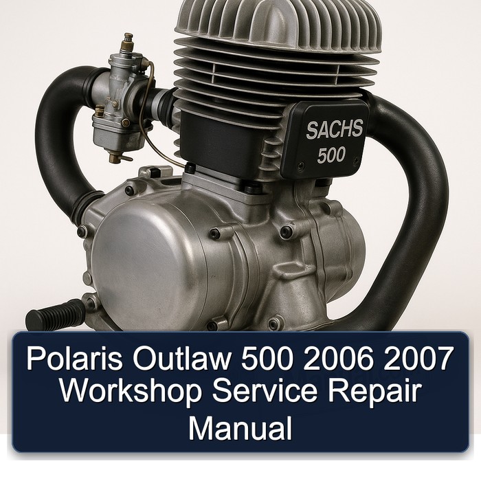 Polaris Outlaw 500 (2006-2007) Werkstatt- und Reparaturhandbuch