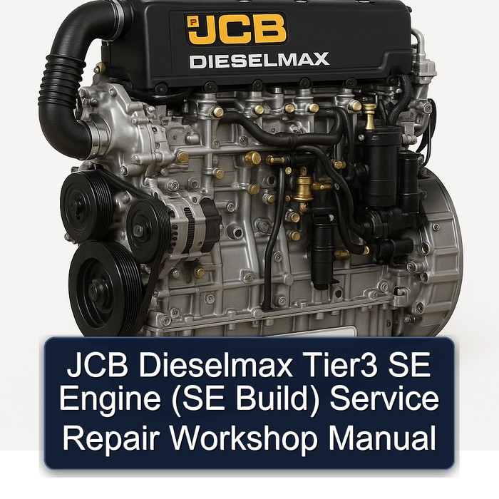 JCB Dieselmax Tier3 SE Engine (SE Build) Service Repair Workshop Manual 