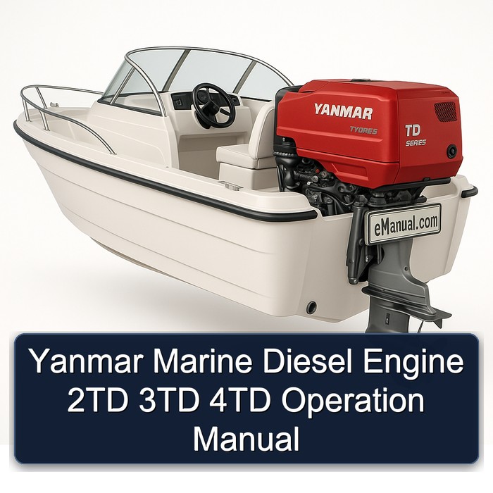 Yanmar Marine Diesel Engine 2TD 3TD 4TD Operation Manual