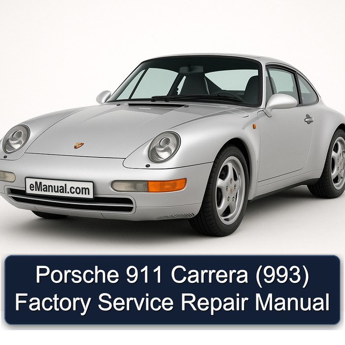 Porsche 911 Carrera (993) Factory Manual de servicio y reparación